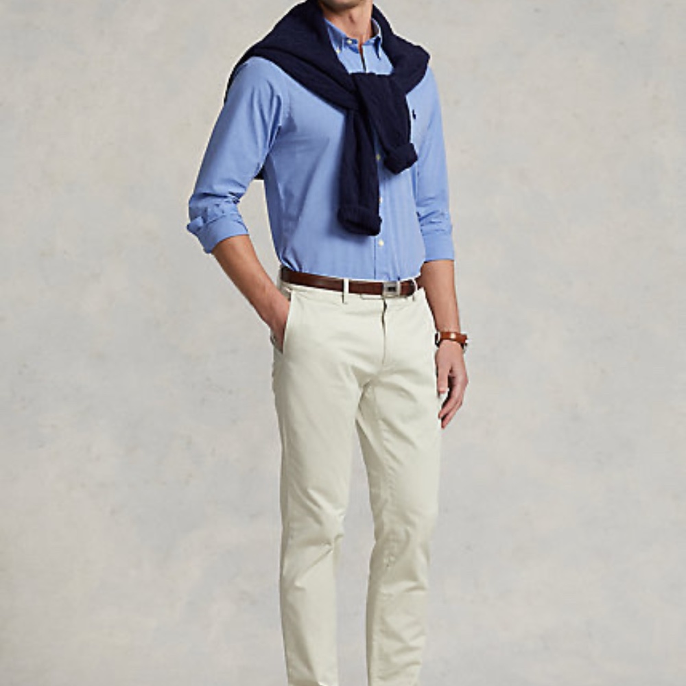 Polo by Ralph Lauren Men's Stretch Slim Fit Chino Pant 40x30 397955